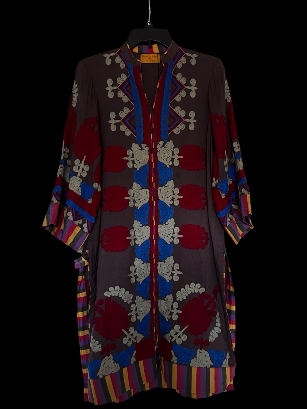 Sana Safinaz Luxury Pret Embroidered Tunic Dress Kaftan Kurti